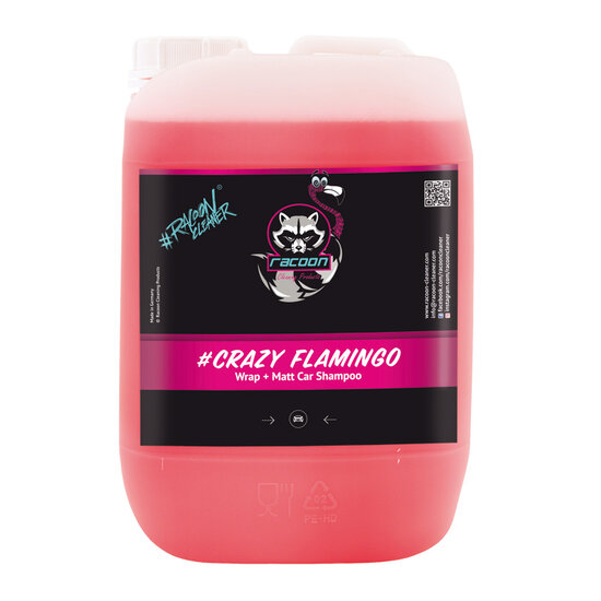Racoon CRAZY FLAMINGO Wrap + Matt Car Shampoo - 5000ml