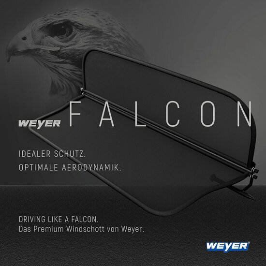 Pasklaar Weyer Falcon Premium Windschot passend voor Mercedes SLK (R170) 1995-2004