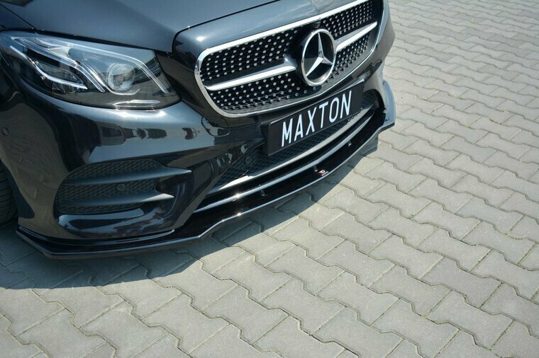 Front Splitter V.1 Mercedes-Benz E-Class W213 Coupe (C238) / Cabriolet (A238) AMG-Line / 53 AMG