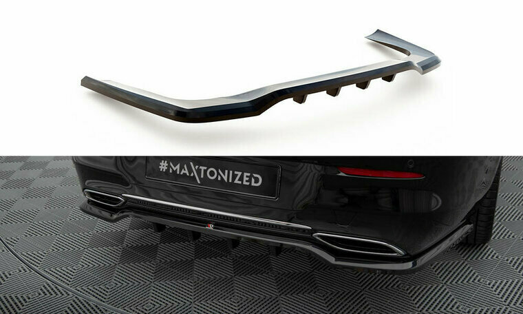 Central Rear Splitter (with vertical bars) Mercedes-Benz CLA Coupe C118