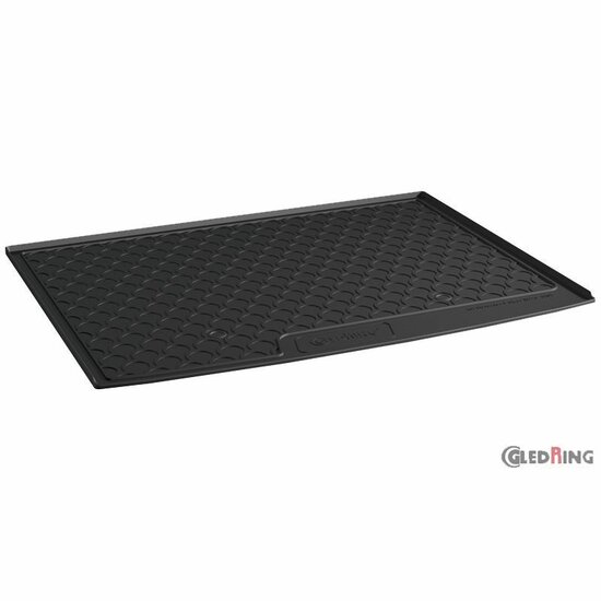 Rubberen kofferbakmat passend voor Mercedes B-Klasse W246 model 2011 - 2019 (Hoge variabele laadvloer)