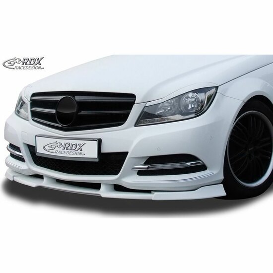 Voorspoiler Vario-X passend voor Mercedes C-Klasse W204 en S204 2011-2014 met standaard voorbumper