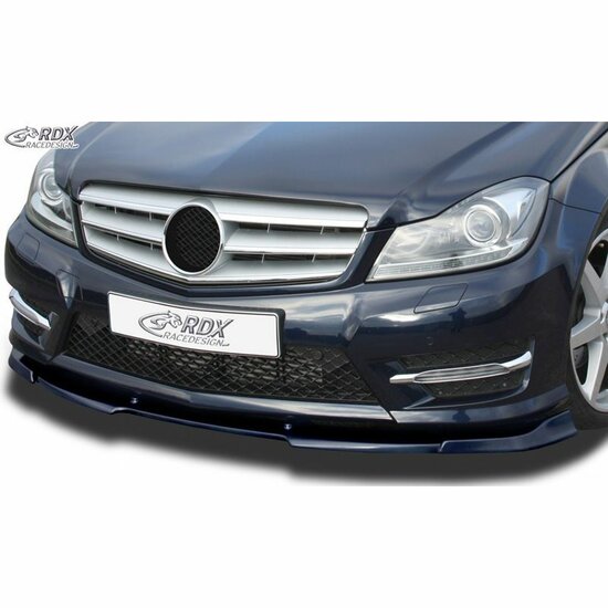 Voorspoiler Vario-X passend voor Mercedes C-Klasse W204 en S204 2011-2014 met AMG voorbumper