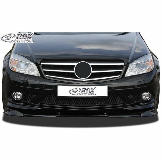 Voorspoiler Vario-X passend voor Mercedes C-Klasse W204 en S204 2007 - 2011 met AMG voorbumper