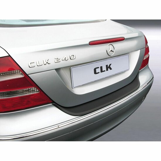 ABS Achterbumper beschermlijst passend voor Mercedes CLK C209 en A209 model 2005 - 2009 met standaard achterbumper