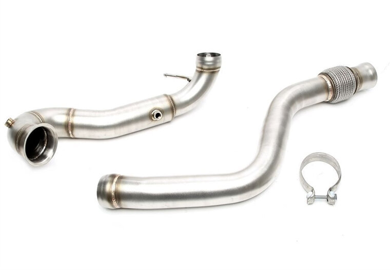 TA Technix Downpipe catless passend voor Mercedes Benz CLA-Klasse Coupe C117 en Shooting Brake X117