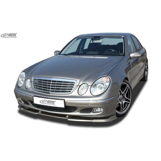 Voorspoiler Vario-X passend voor Mercedes E-Klasse W211/S211 Classic/Elegance 2002-2006 (PU)