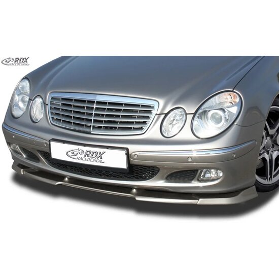 Voorspoiler Vario-X passend voor Mercedes E-Klasse W211/S211 Classic/Elegance 2002-2006 (PU)