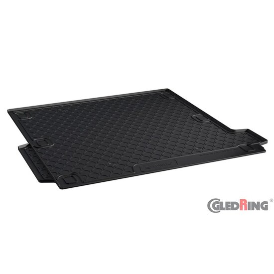 Rubbasol (Rubber) Kofferbakmat passend voor Mercedes E-Klasse W212 Kombi 2009-2016 (incl. Bagageruimtepakket met net)