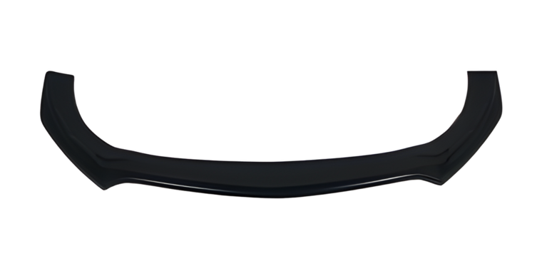 Front spoiler glanzend zwart passend voor Mercedes CLA C118 model vanaf 2019 met AMG-line voorbumper