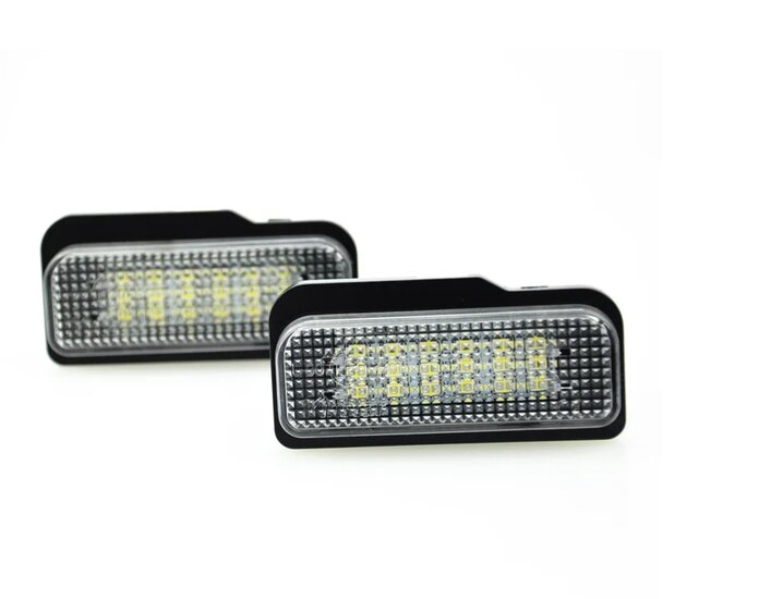 LED kentekenverlichting passend voor Mercedes C-Klasse S203, E-Klasse W211, CLS W219 en SLK R171 