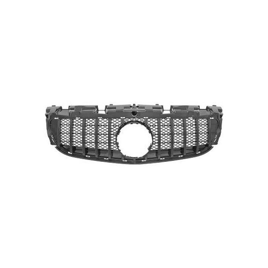 Glanzend zwarte grill passend voor Mercedes SLC R172 model 2016 - 2020