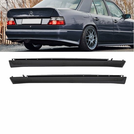 Sportlook sideskirts passend voor Mercedes E-Klasse W124 model 1985 - 1995