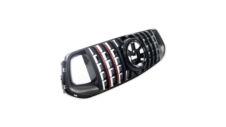 Carbon look grill passend voor Mercedes GLE W167 en C167 model vanaf 2018