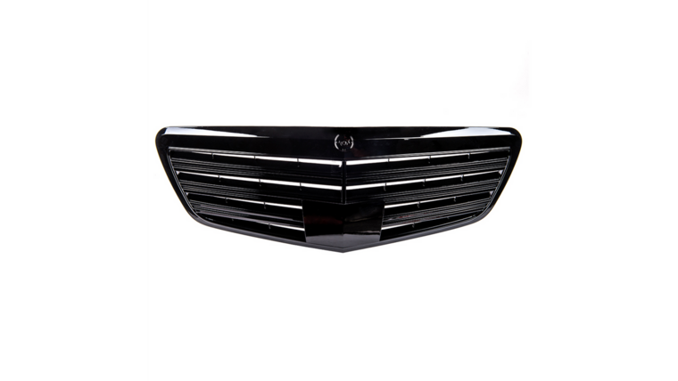 Glanzend zwarte grill passend voor Mercedes S-Klasse W221 facelift model 2009 - 2013 