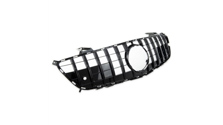 Glanzend zwarte grill passend voor Mercedes SL R231 model 2012 - 2015