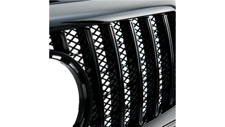 Glanzend zwarte GT look grill passend voor Mercedes G-Klasse W463 