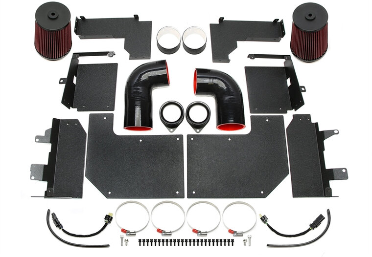 TA Technix downpipe air intake kit passend voor Mercedes C-Klasse, E-Klasse, GLC, GLE en GLS met M276 motor