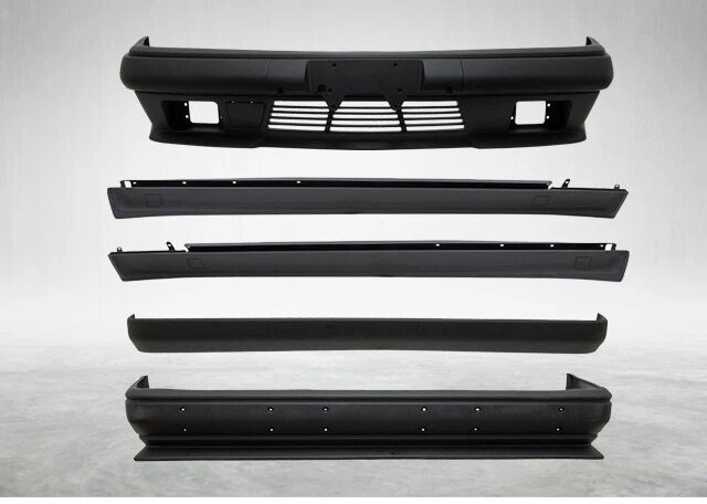 Sportlook pakket met mistlampen passend voor Mercedes E-Klasse W124 model 1985 - 1996 