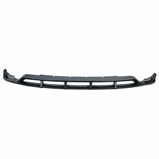Glanzend zwarte frontlip passend voor Mercedes GLC C254 en X254 model vanaf 2022 met AMG-line voorbumper