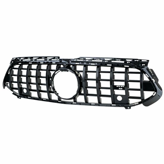 Glanzend zwarte grill passend voor Mercedes A-Klasse V177 en W177 model vanaf 2023