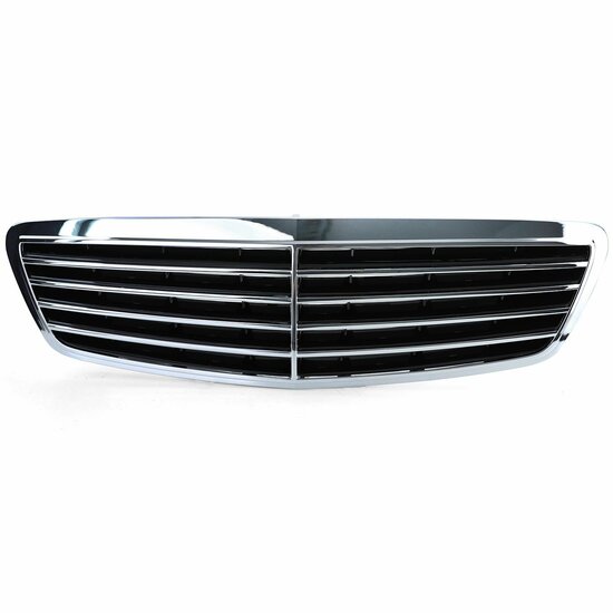 Chromen grille passend voor Mercedes S-Klasse W220 model 1998 - 2002