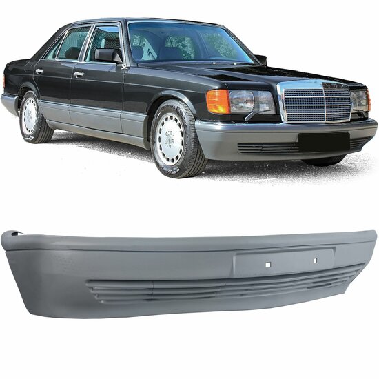 Bumper passend voor Mercedes S-Klasse W126 model 1985 - 1991