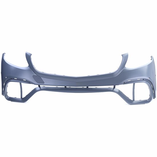 Sport look voorbumper inclusief grille passend voor Mercedes GLC X253 model 2015 - 2022 met parkeersensoren