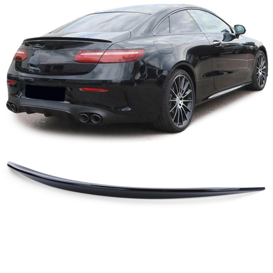 Glanzend zwarte spoiler passend voor Mercedes C238 coupe 