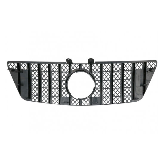 Glanzend zwarte grille passend voor Mercedes M-Klasse W164 facelift model 2009 - 2011