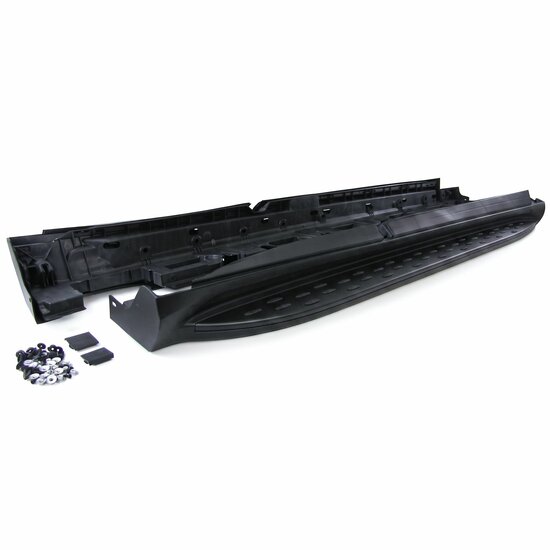Treeplanken zwart passend voor Mercedes GLE-Klasse C292 Coupe model 2015  - 2019