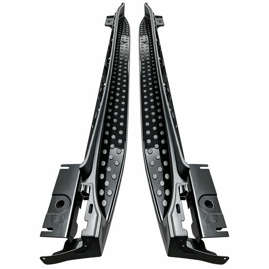 Treeplanken glanzend zwart passend voor Mercedes GL X164 model 2006 - 2012