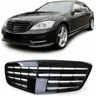 ACTIE Sportgrill glanzend zwart Mercedes-Benz S klasse W221 2009 - 2013