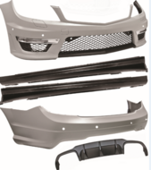 Sportlook pakket passend voor Mercedes C-Klasse W204 facelift model 2011 - 2014