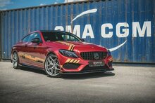 Racing Durability Front Splitter + Flaps Mercedes - AMG C43 Coupe C205