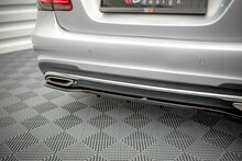 Central Rear Splitter (with vertical bars) Mercedes-Benz E AMG-Line Sedan W212 Facelift