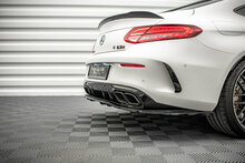 Central Rear Splitter (with vertical bars) Mercedes-AMG C 63AMG Coupe AMG Aero Pack C205 Facelift
