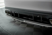 Central Rear Splitter (with vertical bars) Mercedes-AMG C63 Sedan / Estate W205 Facelift
