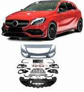 Sport look pakket inclusief front gril passend voor Mercedes A klasse W176 model 2012 - 2018