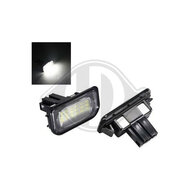 LED kentekenverlichting passend voor Mercedes C-Klasse W203 sedan model 2000 - 2007