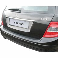 ABS Achterbumper beschermlijst passend voor Mercedes C-Klasse S204 Kombi model 2007-2011 met AMG achterbumper