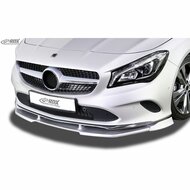 Voorspoiler Vario-X passend voor Mercedes CLA C117 Coupe en X117 Shooting Brake facelift model 2016 - 2019 met standaard voorbumper