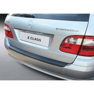 ABS Achterbumper beschermlijst passend voor Mercedes E-Klasse S211 Kombi 2002-2009 Zwart