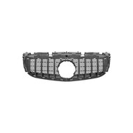 Glanzend zwarte grill passend voor Mercedes SLC R172 model 2016 - 2020