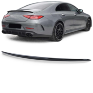 Glanzend zwarte spoiler passend voor Mercedes CLS C257 model vanaf 2017 