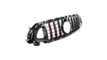 Carbon look grill B-look passend voor Mercedes E-Klasse W213, S213, A238 en C238 model 2020 - 2023 met AMG line voorbumper