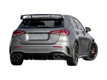 Air vents glanzend zwart passend voor Mercedes A-Klasse W177 met AMG-line achterbumper