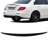 Glanzend zwarte spoiler model 2 passend voor Mercedes E-Klasse W213 sedan model 2016 - 2023 