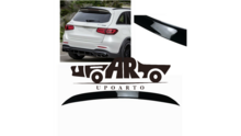 Glanzend zwarte spoiler aanzet passend voor Mercedes GLC X253 model vanaf 2015