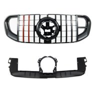 Carbon look grill B-look passend voor Mercedes GLS X167 model vanaf 2018